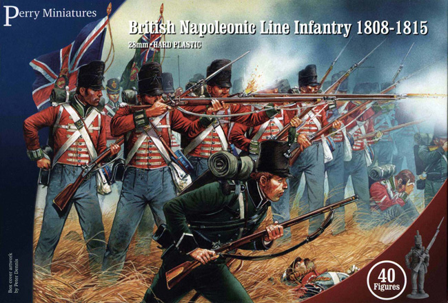 British Napoleonic Line Infantry 1808-1815 -  Perry Miniatures