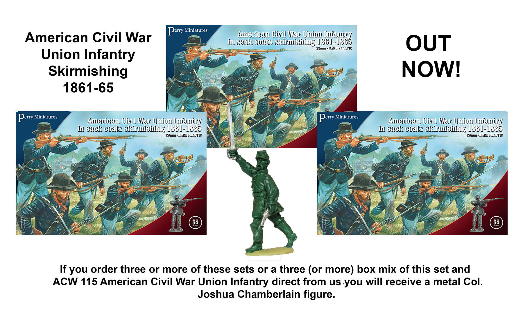 ACW 120 American Civil War Union Infantry in sack coats skirmishing ...